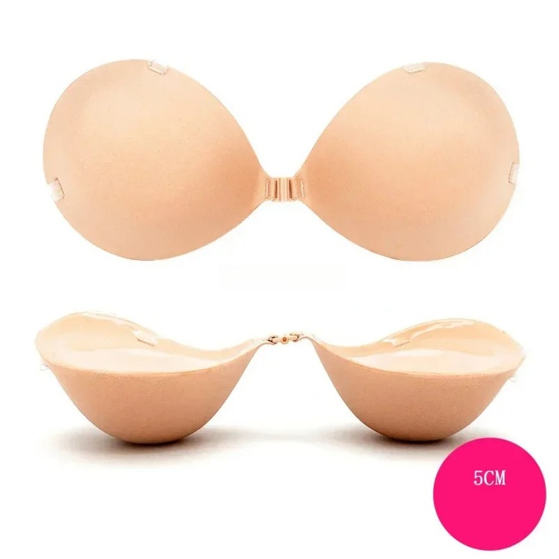 Strapless Bra Adhesive - 5cm/6cm Silicone Push Up Bra for
