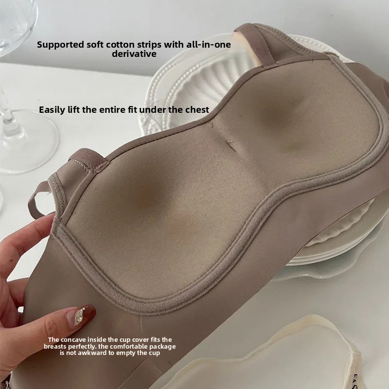 Soft Letter Pattern Bra Women' - Wirefree Bra Comfort ulasan dan harga